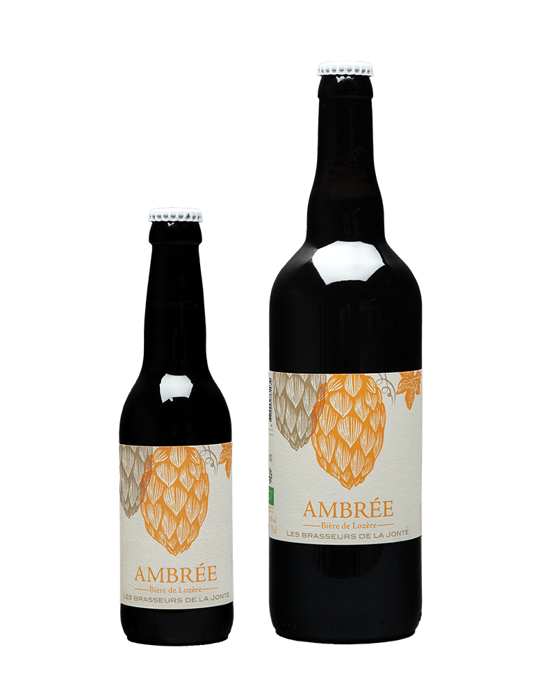 LA JONTE - Ambrée Bio - - Les brasseurs de - 33cl