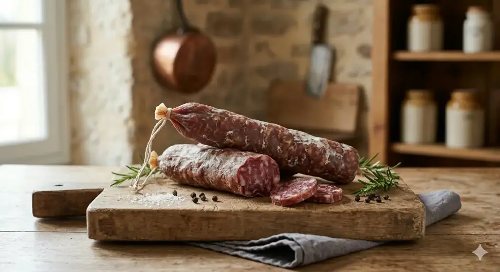 LA FERMIÈRE DE SYLVANÈS - Saucisse sèche de l'Aveyron - au kg