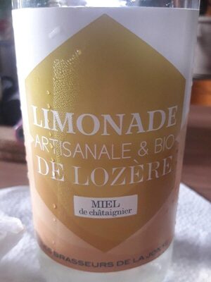 LES BRASSEURS DE LA JONTE - Limonade Artisanale Et Bio De Lozere Miel De Châtaignier