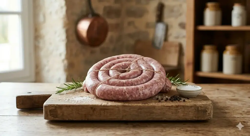 LA FERMIÈRE DE SYLVANÈS - Saucisse fraîche de l'Aveyron - au kg