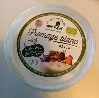 Fromage blanc bergers du larzac