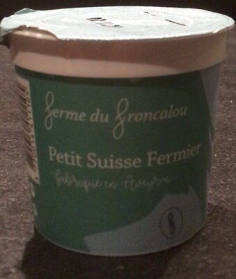 FERME DU FRONCALOU - Petit suisse bio - 4x100g